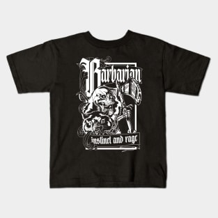 Arcane Class - Barbarian Kids T-Shirt